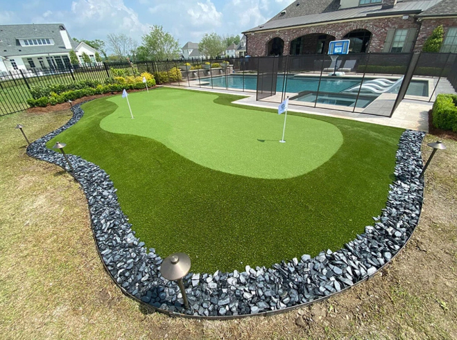 exterior turf golf course